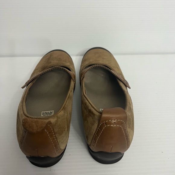 Merrell Plaza Bandeau Tan Leather Mary Jane shoes Size 10 - Picture 7 of 8